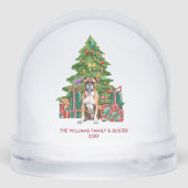 Personalized Boxer Dog Christmas (Arrière)