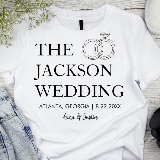 Personalized Bridal Party Gift Wedding Party Favor Tri-Blend Shirt