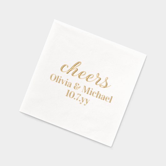 Personalized Bride and Groom Wedding Reception (Gauche)