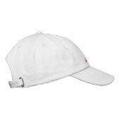 Personalized Bride Hat - Future Mrs Embroidery Geborduurde Pet (Rechts)
