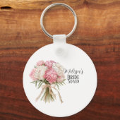 Personalized Bride Squad Keychain (Achterkant)
