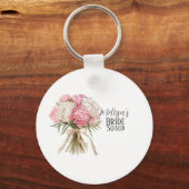Personalized Bride Squad Keychain (Voorkant)