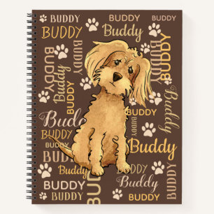 Personalized Brown Dog Journal Notitieboek