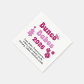 Personalized Bunco Babe  Servet (Hoek)