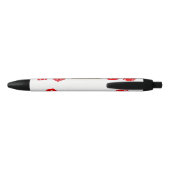 Personalized Bunco Player Zwarte Inkt Pen (Achterkant)