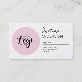 Personalized Business Cards with Logo & Social Visitekaartje