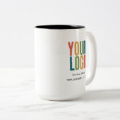 Personalized Business Logo Coffee Mug (Devant droit)