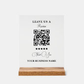 Personalized Business Qr Code Leave a Review (Recto)