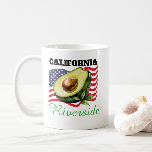 Personalized California Classic Mug Koffiemok (Met donut)