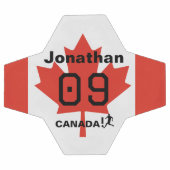 Personalized Canada Maple Leaf Soccer Gift (Plat)