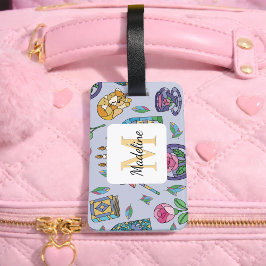Personalized Cats Beauty and the Beast Book Girl Bagagelabel