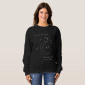 Personalized Celestial Design Sweatshirt (Devant entier)