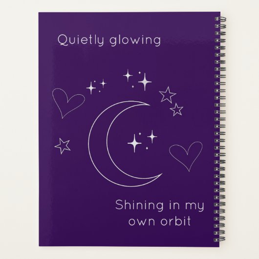 Personalized Celestial Planner Notebook (Dos)
