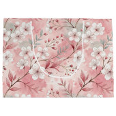 Personalized cherry blossoms groot cadeauzakje (Achterkant)