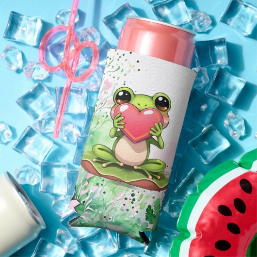 Personalized Chibi Toad in Pink and Green (Insitu Zomer)