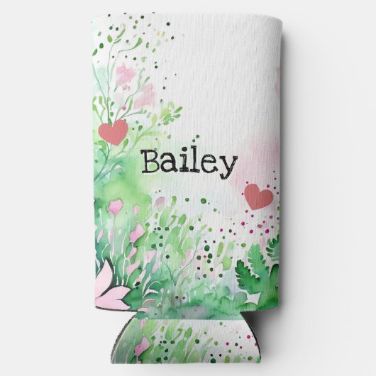 Personalized Chibi Toad in Pink and Green (Achterkant)