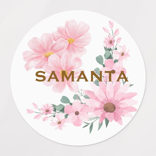 Personalized Chick Waterproof Labels (Design 2)