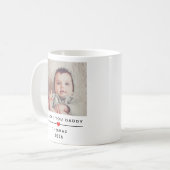 Personalized Child Photo Mug for Dad with Name (Devant gauche)