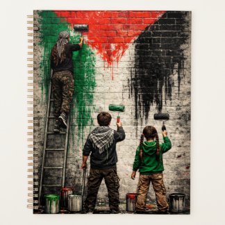 Personalized Children of Gaza Painting PS Flag 