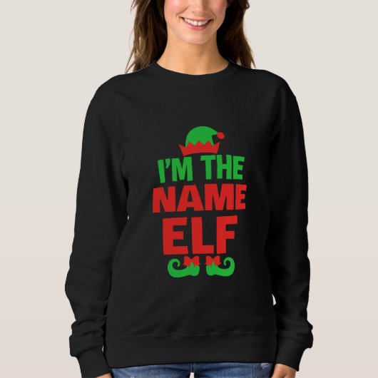 Personalized Christmas Elf Trui (Voorkant)