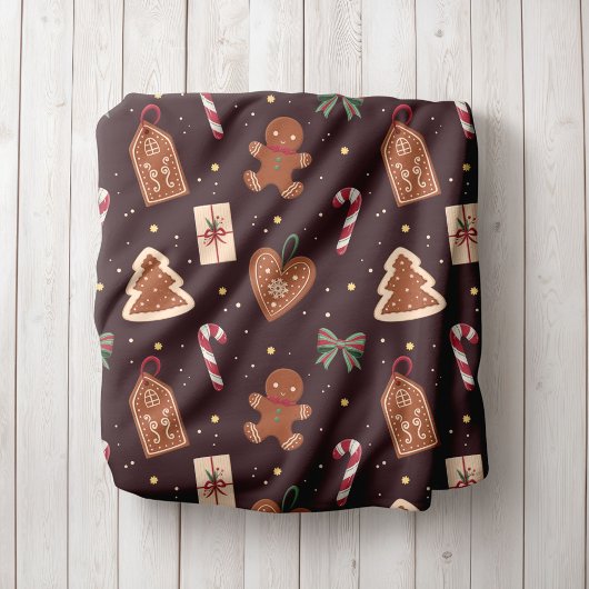 Personalized Christmas Fleece Blanket