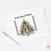Personalized Christmas Gift Sticker 2024 (Enveloppe)