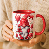 Personalized Christmas Gnome Mug  Mok