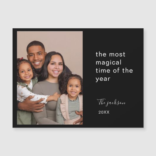 Personalized Christmas Holiday Photo Memory Design (Voorkant)