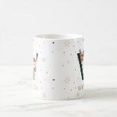 Personalized Christmas Monogram W Mug (Centre)