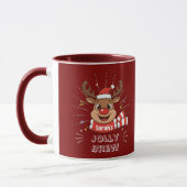 Personalized Christmas Mug | Custom Name Holiday (Gauche)