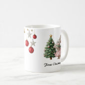 Personalized Christmas Mug Custom Name Holiday Cup (Devant droit)