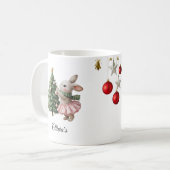 Personalized Christmas Mug Custom Name Holiday Cup (Devant gauche)