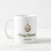 Personalized Christmas Mug Nordic Script Name (Gauche)