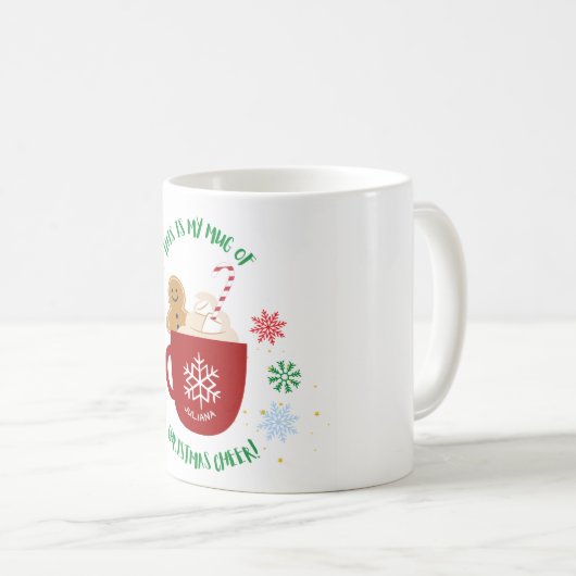 Personalized Christmas Mug | This Is My Mug of Chr (Devant droit)