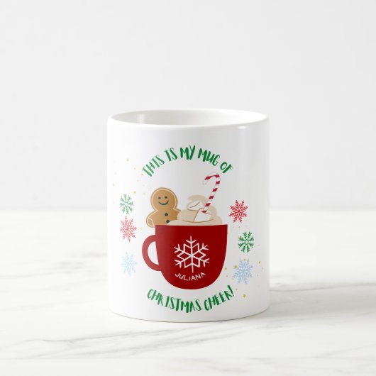 Personalized Christmas Mug | This Is My Mug of Chr (Centre)