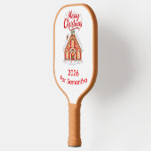 Personalized Christmas Pickleball Paddle for mom (Links)