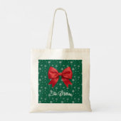 Personalized Christmas Tote Bag with Custom Photo (Dos)