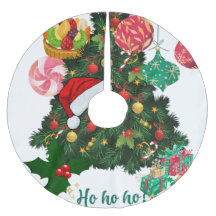Personalized Christmas Tree Skirt | Cozy Holiday 