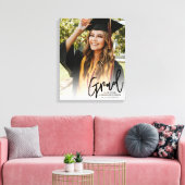 Personalized Class of 2026 Graduation Photo Canvas Afdruk (Insitu (Woonkamer))