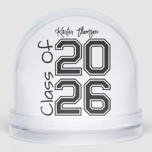 Personalized Class of Year Graduation Keepsake (Avant)
