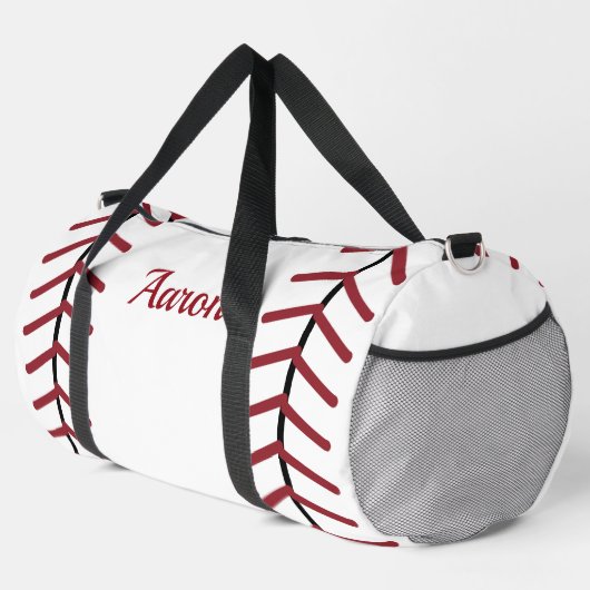 Personalized Classic Baseball Duffel Bag Plunjezak (Rechterhoek)
