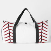 Personalized Classic Baseball Duffel Bag Plunjezak (Achterkant)