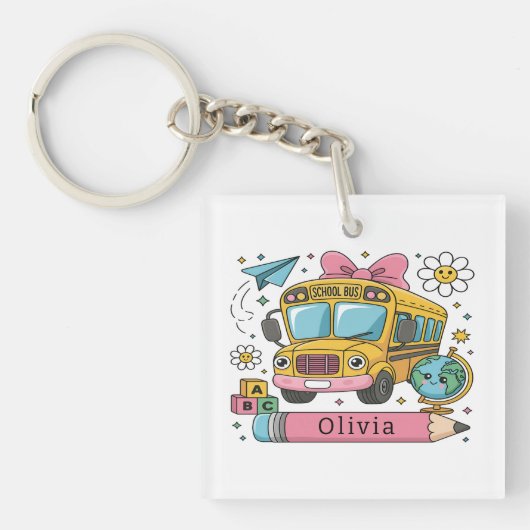 Personalized Classroom Gift for Back to School Sleutelhanger (Voorkant)