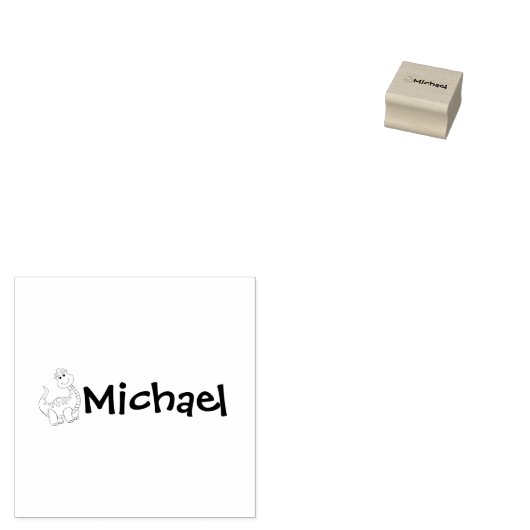 Personalized Clothing School Uniforms Rubberstempel (Gestempeld)