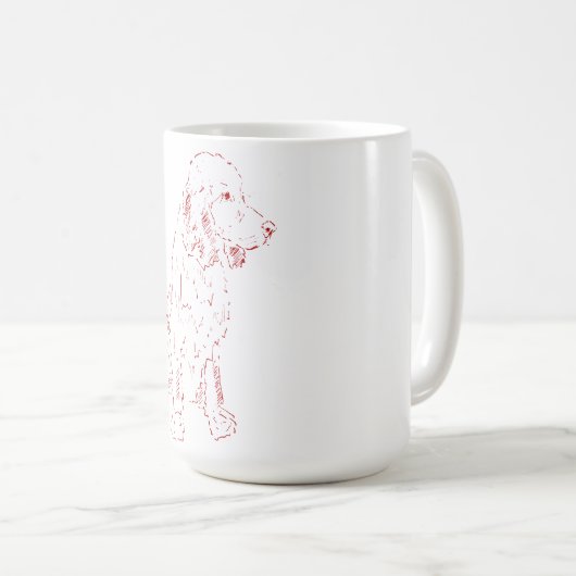 Personalized Cocker Koffiemok (Voorkant rechts)