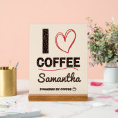Personalized Coffee Lover Powered by Coffee Gift (Mariage)