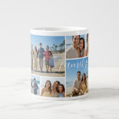 Personalized Coffee Mug with Family Memories Extra Grote Beker (Voorkant)