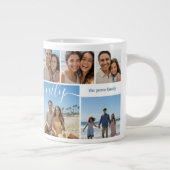 Personalized Coffee Mug with Family Memories Extra Grote Beker (Rechts)