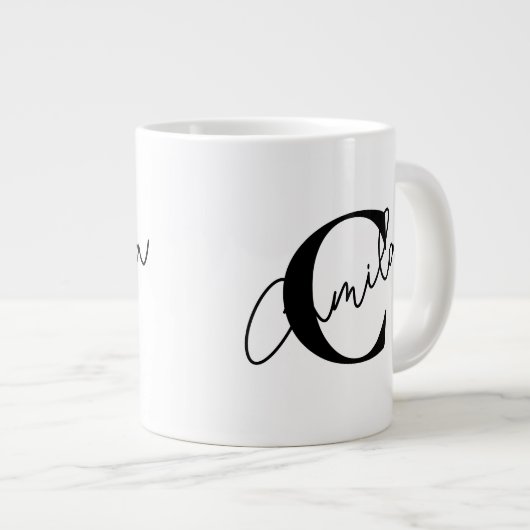 Personalized coffee mug with name (Devant droit)