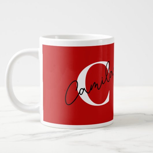 Personalized coffee mug with name (Gauche)